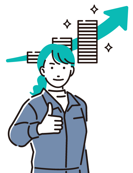 待つだけで売上UP