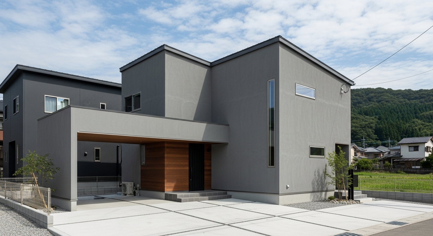 外壁をグレーにするメリットと失敗しない色選び｜人気の濃さと組み合わせ例