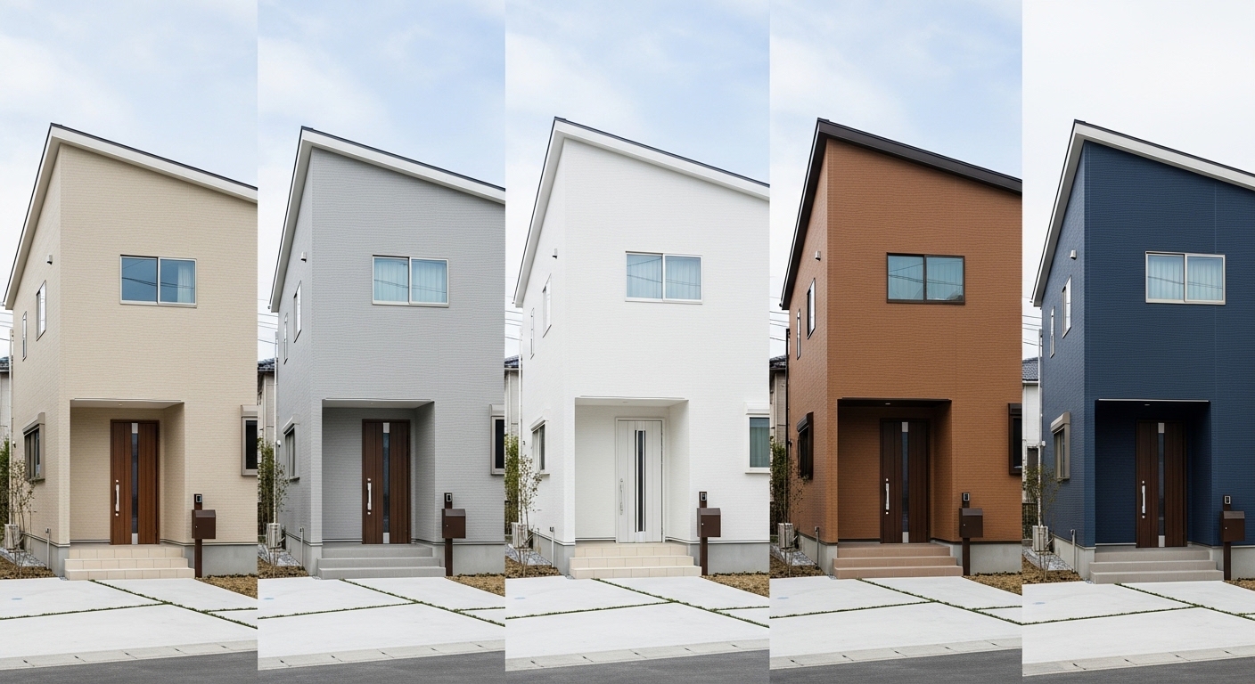 外壁の色の組み合わせで失敗しない！人気配色パターンと選び方のコツ